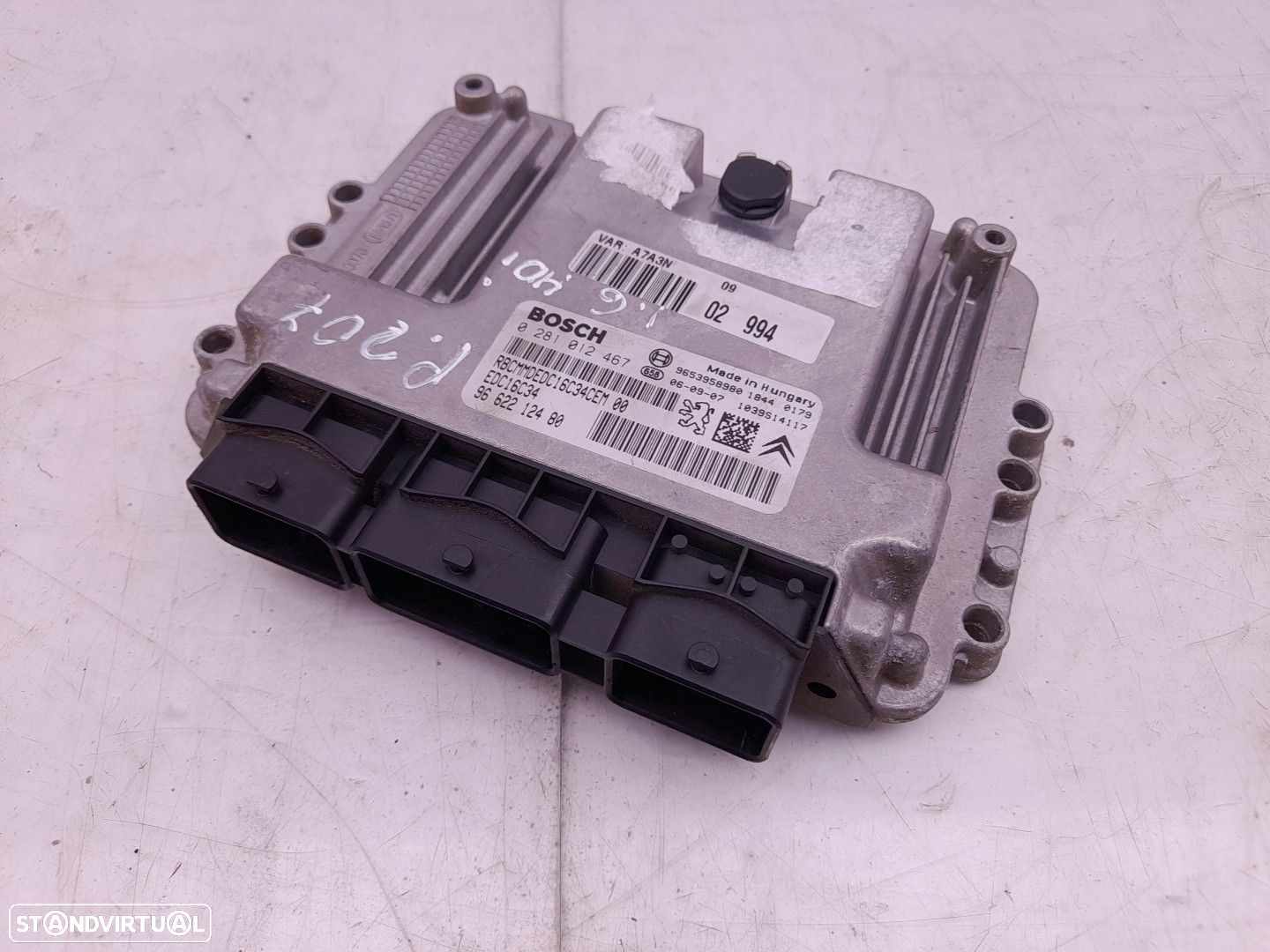 Centralina motor / ECU PEUGEOT 207 (WA_, WC_) - 1