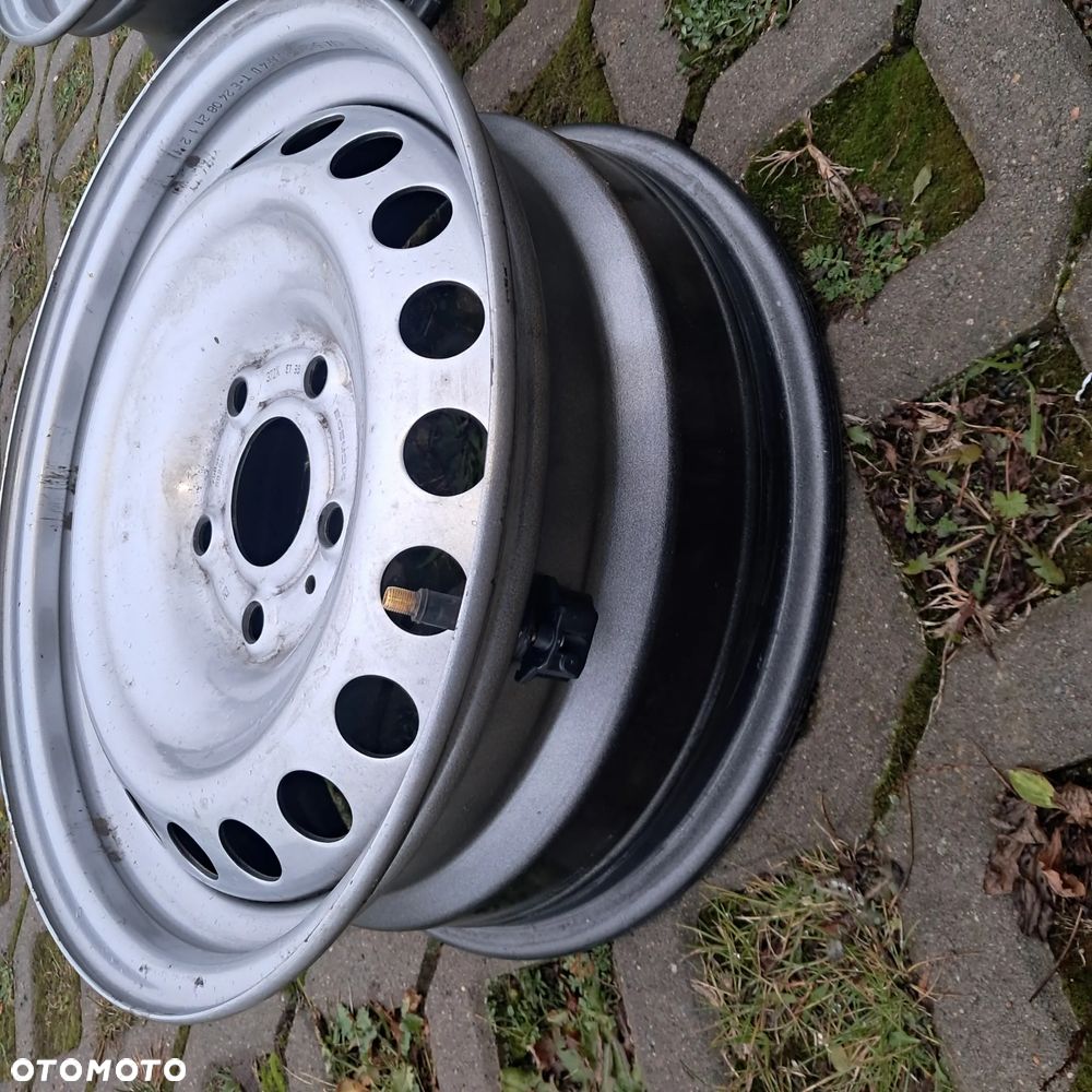 Felga stalowa felgi czujnik TPMS mercedes citan renault kangoo 6Jx15" et35 5x108 - 5