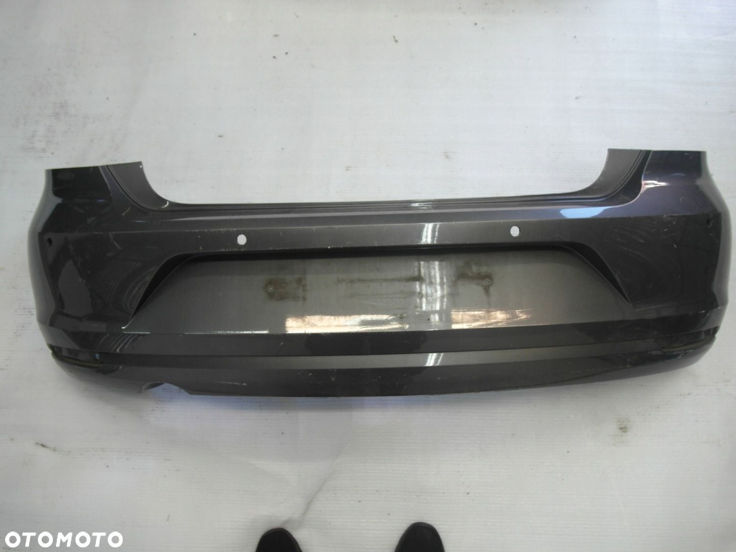 VW POLO 6C CAŁY ZDERZAK TYŁ TYLNY NR71 - 1