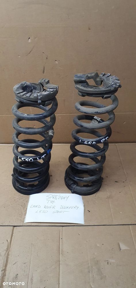Sprężyny zawieszenia tył tylne Land Rover Discovery Sport L550 FK725B749FD - 4
