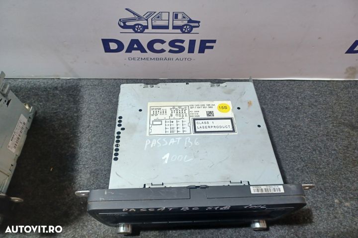 Radio cd 1K0035186AA Volkswagen VW Passat B6 [2005 - 2010] Sedan 4-us - 2