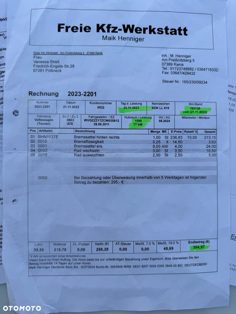 Volkswagen Touran 1.6 TDI DPF STYLE - 37