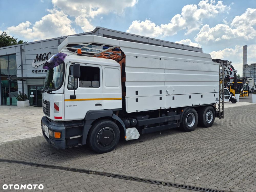 MAN FE 28.460 6X4 / WUKO / ASENIZACYJNY / ASSMANN / RECYKLING / 7000L + 1700L / NIE RDZEWKA BECZKA / SERWISOWANY / SOLIDNA ZABUDOWA / CZYSZCZENIE KANALIZACJI - 11