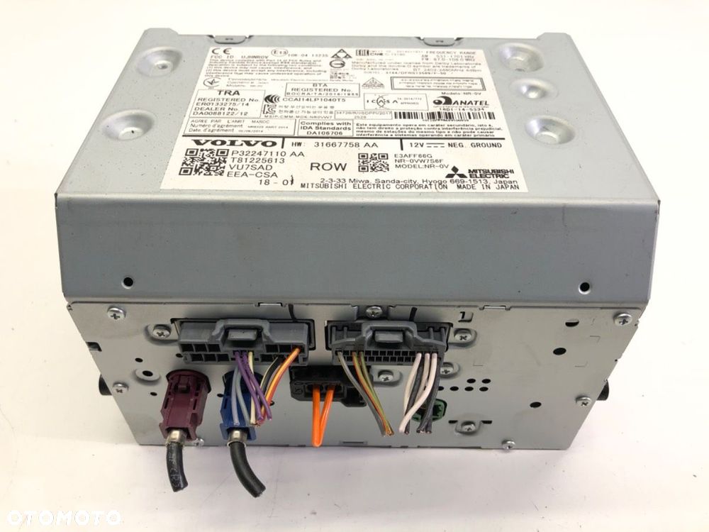 RADIO - 499.00 PLN - VOLVO V90 II Kombi (235, 236) 2016 - 2022 D3 110 kW [150 KM] olej napędowy - 1