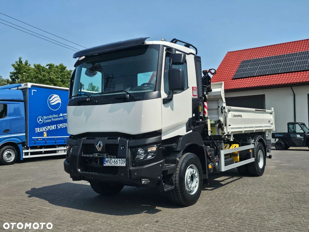 Renault K 380 WYWROTKA+HDS FASSI udzwig 5600kg SALON POLSKA! - 18