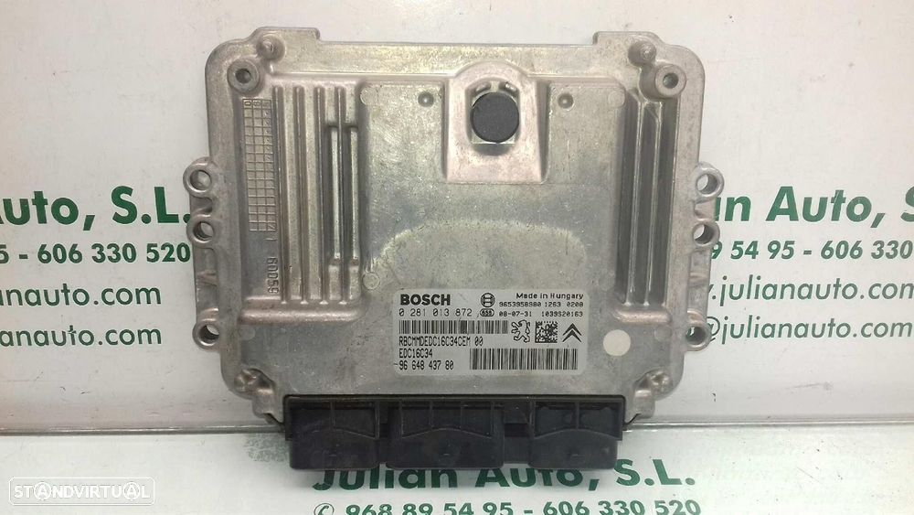 CENTRALINA MOTOR UCE PEUGEOT 207 2009 -281013872 - 5