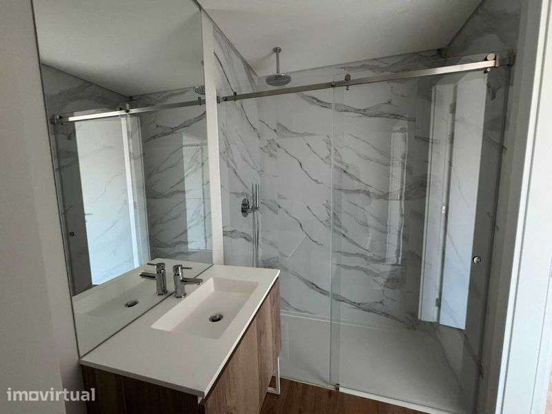 Aluga-se - Apartamento T1 no Condomínio Jardins da Seara - NOVO - Grande imagem: 5/12