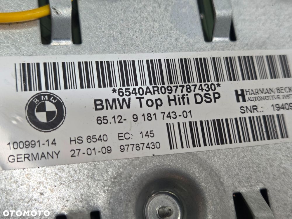 WZMACNIACZ LOGIC 7 BMW E60 E61 OE 9181743 - 5