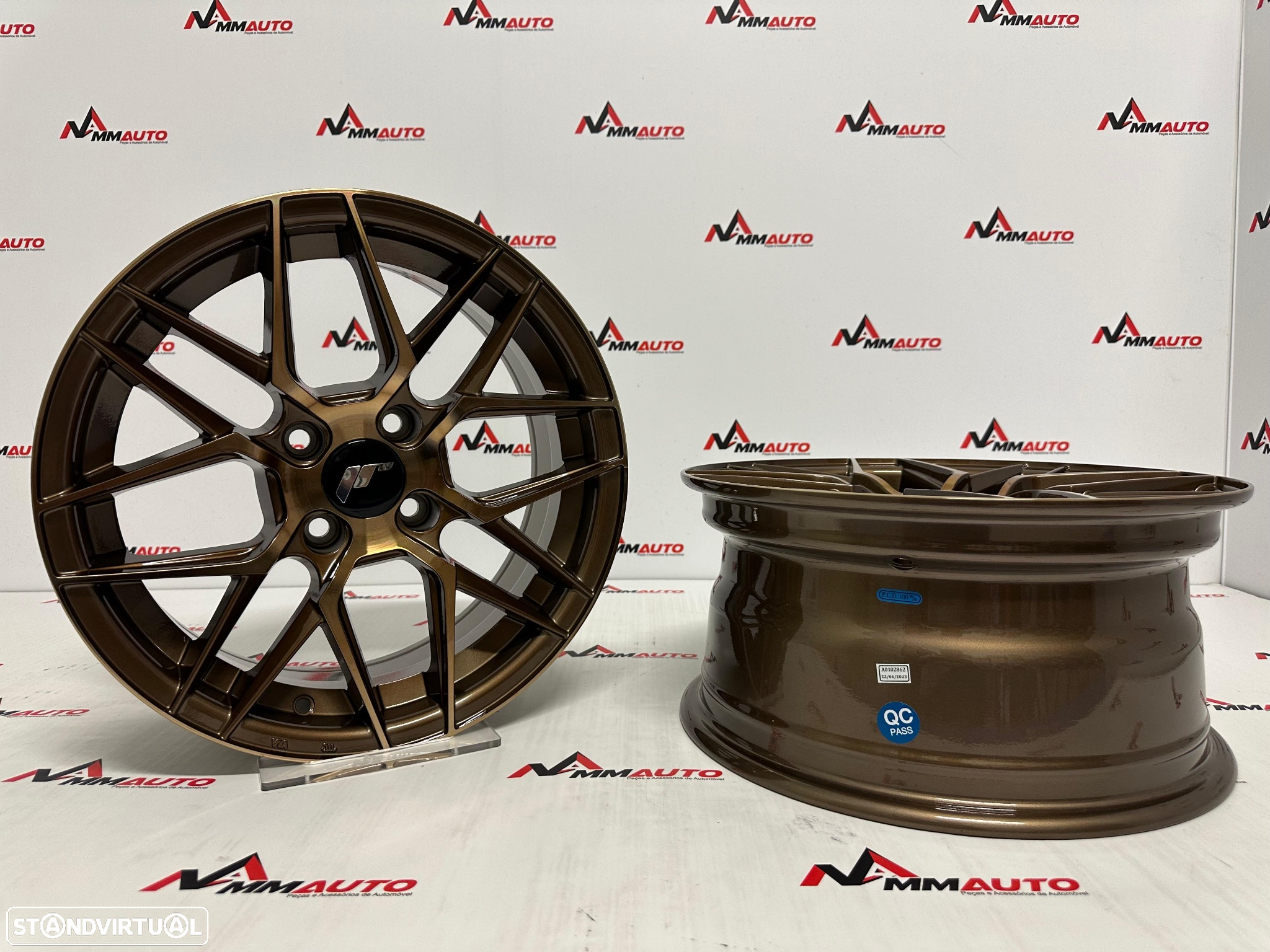 Jantes Japan Racing JR28 Platinum Bronze 15 (4x100) - 3