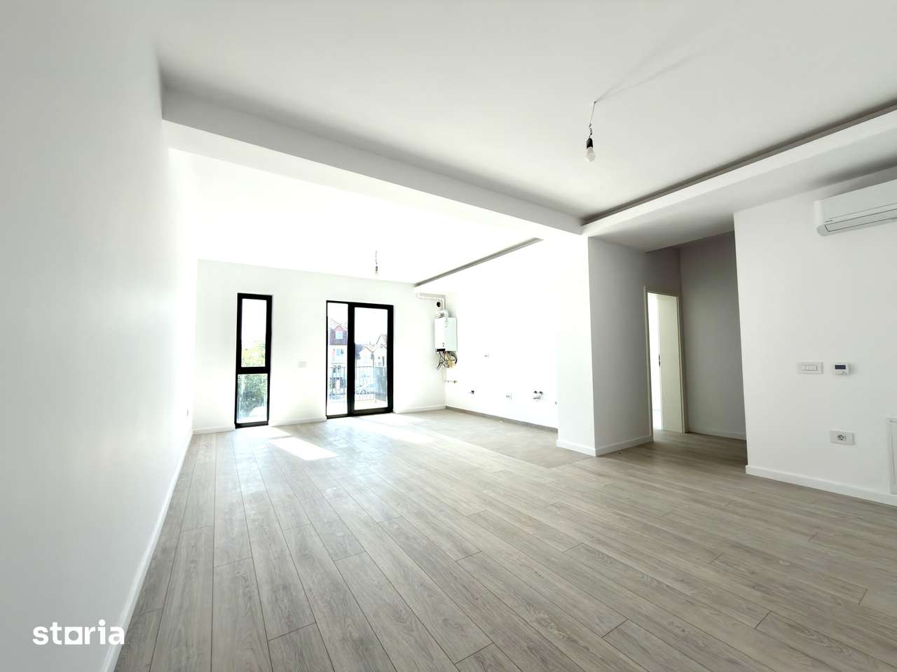 Apartament 2 camere, open space, 52 mp utili, etaj 1 - Braytim — fotografia 1