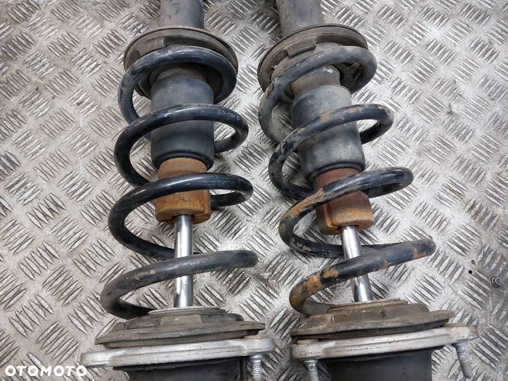 AMORTYZATOR + SPRĘŻYNA LEWY PRZÓD + PRAWY PRZÓD AUDI A7 4G 3.0 TFSI - 3