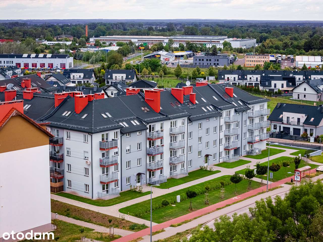 4 pokoje deweloperskie z antresolą. 3 piętro- dwustronne