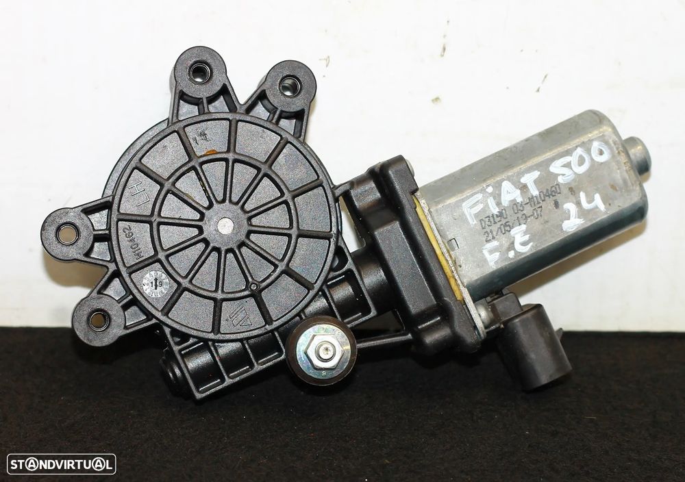 MOTOR ELEVATÓRIO DO VIDRO DIANTEIRO ESQUERDO FIAT 500 - 2