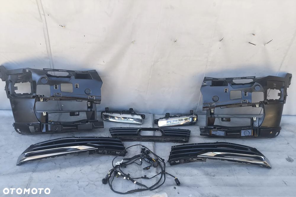 BMW G30 G31 KRATKA KRATKI ZDERZAKA HALOGEN LEWY PRAWY CHROM ŚLIZG CZUJNIKI PDC WIĄZKA INSTALACJA 7415579 7415580 7349131 7349132 15067010 - 1