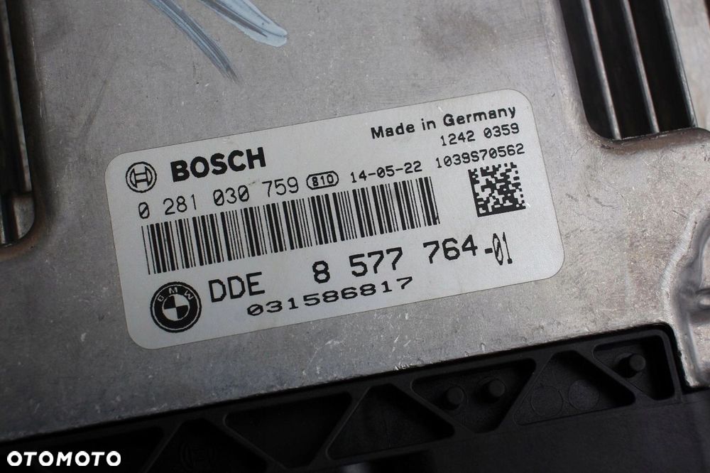 Zestaw startowy silnika BMW N47D20C N47 2.0D 184KM F10 F11 8577764 - 2