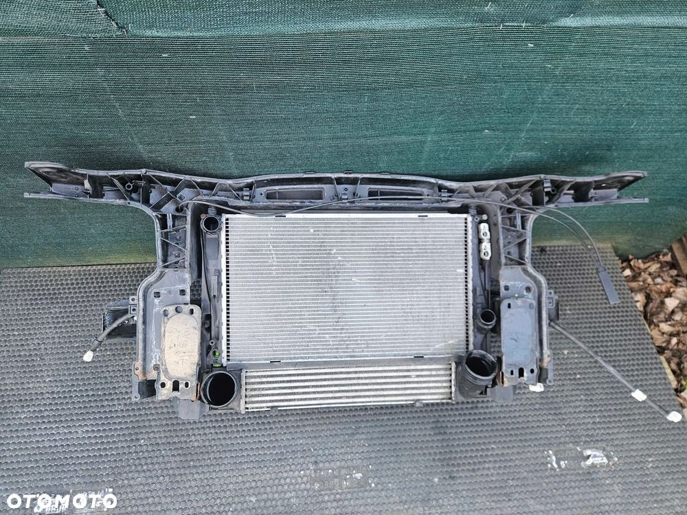 Pas Przedni Wzmocnienie Czołowe Belka Zderzaka Chłodnice Intercooler 3.0 D BMW E92 E93 2009r - 5
