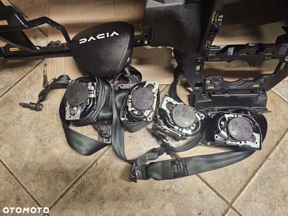 konsola airbag pasy komplet dacia duster ii lift - 4