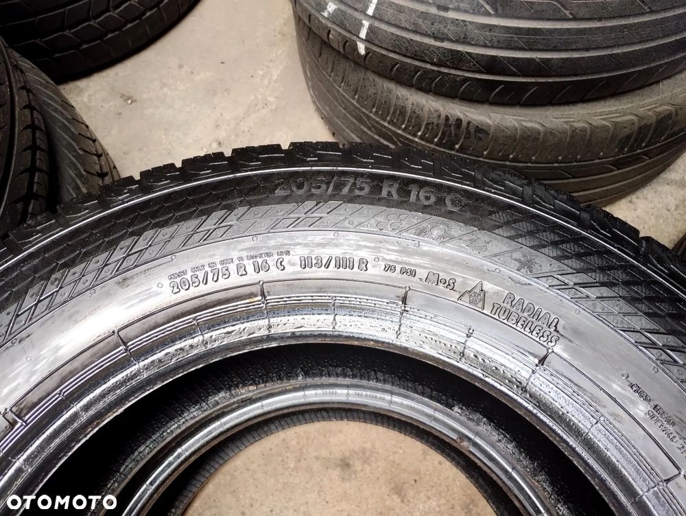 205/75R16C Opony Całoroczne 16 C Wielosezonowe CONTINENTAL VanContact 4SEASON Legnica ALU-RAD 6mm 205/75 - 7