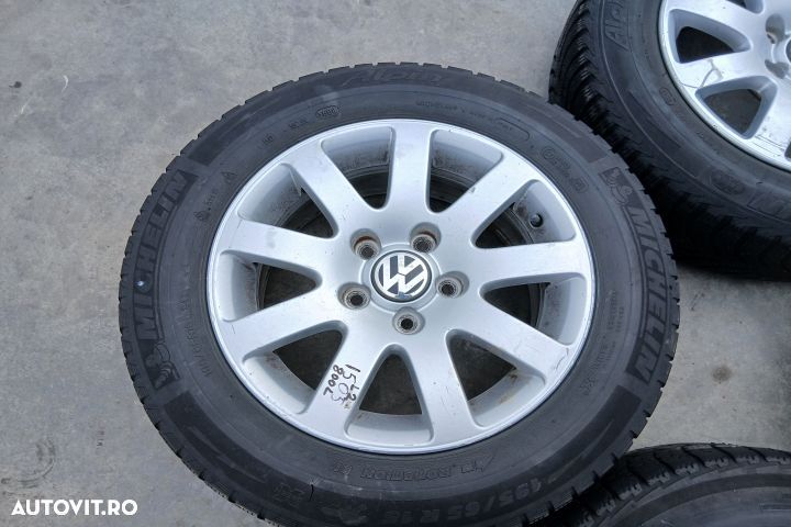 Jante aliaj cu anvelope 15 - set 3B0601025K 195/65 R15 7JX15H2 ET37 3 - 6