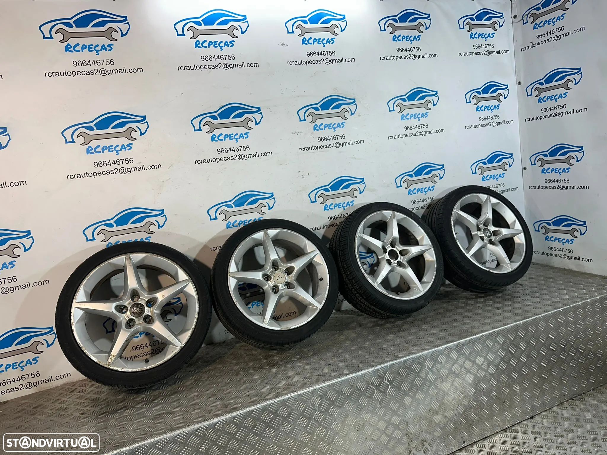 .Conjunto Jantes 18 Originais Penta Opel GM 7.5J ET37 13171852 - 1