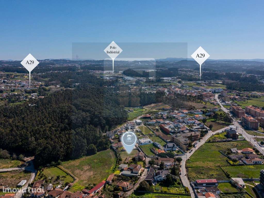 TERRENO A 1KM DA PRAIA || S.FÉLIX DA MARINHA - Grande imagem: 3/7