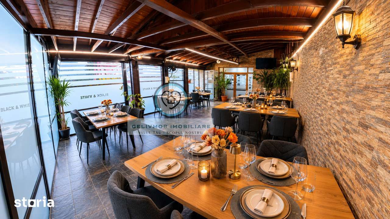 SP COM/ RESTAURANT COMPLET ECHIPAT – 400 MP+TERASĂ 80 MP – A Rahtivani - Imagine principală: 2/12