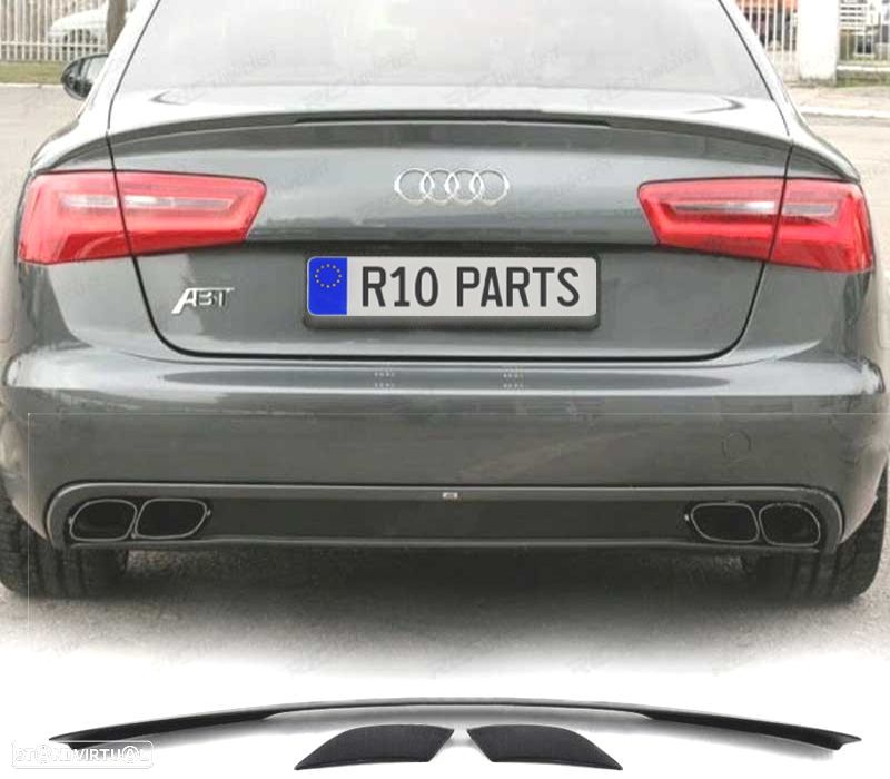 AILERON LIP SPOILER TRASEIRO AUDI A6 C7 G4 11- - 2