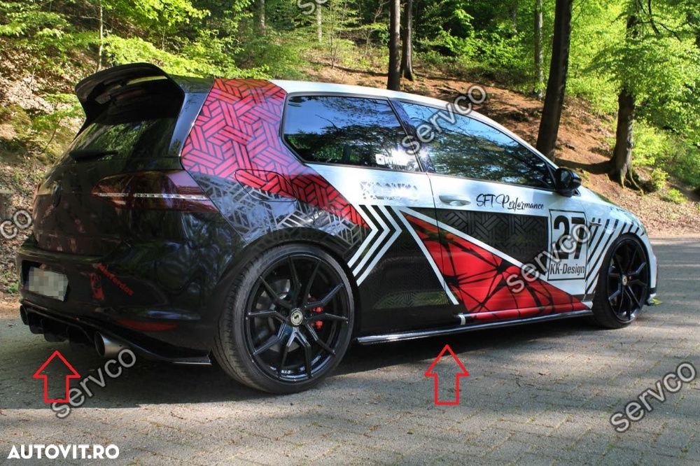 Bodykit sport vw Golf 7 GTI ClubSport 2016-2017 v6 Maxton Design - 8