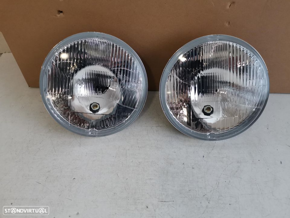 Farol óptica faróis Ford escort mk1 mk2 (novo) - 1