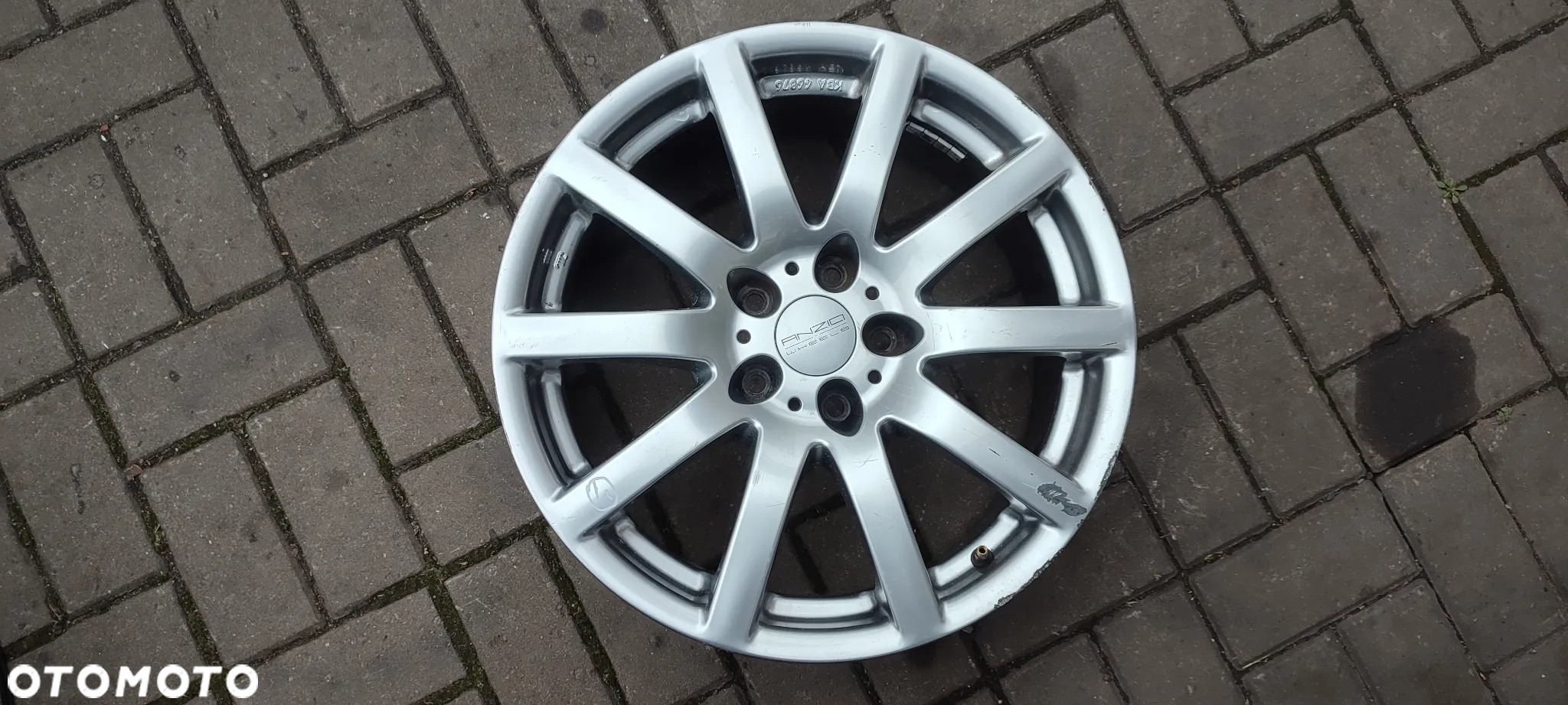 FELGI 5x112 7.5Jx17 CALI ET35 ANZO VW AUDI SEAT SKODA MERCEDES KOMPLET 4 SZTUKI - 5
