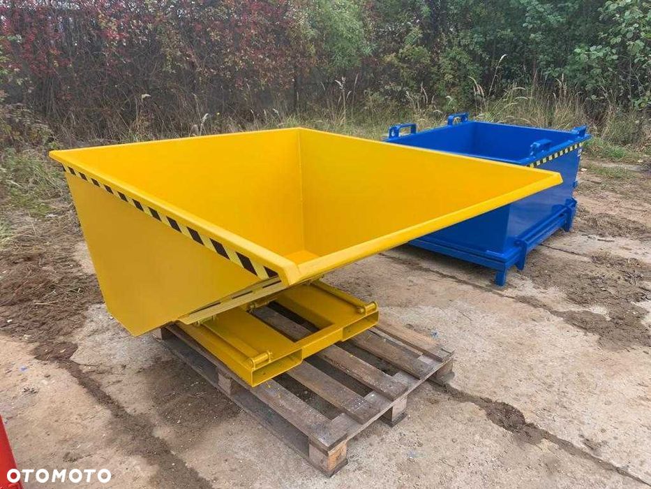Pojemnik Kontener Samowyładowczy PMSC 1000 litrów - 1