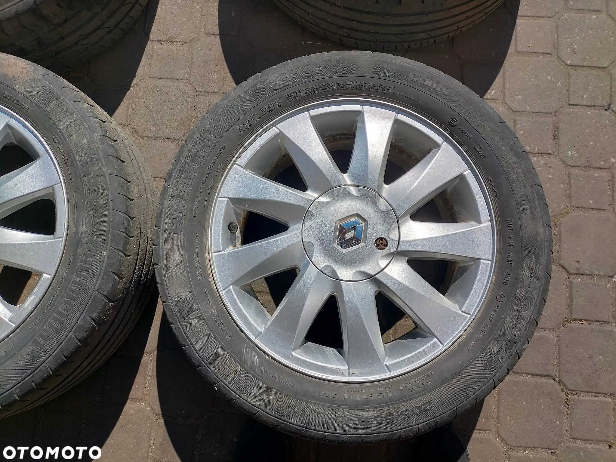 Alufelgi Felga felgi aluminiowe komplet Renault 5x108 '16 - 5