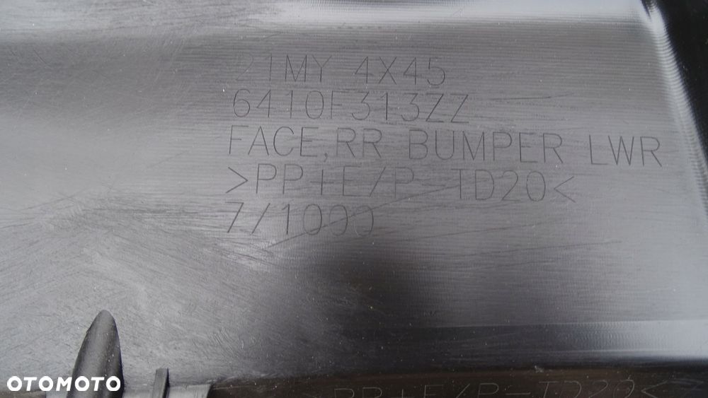 mitsubishi eclipse cross lift 21r> - spoiler dokładka zderzaka tylnego nowa - 6