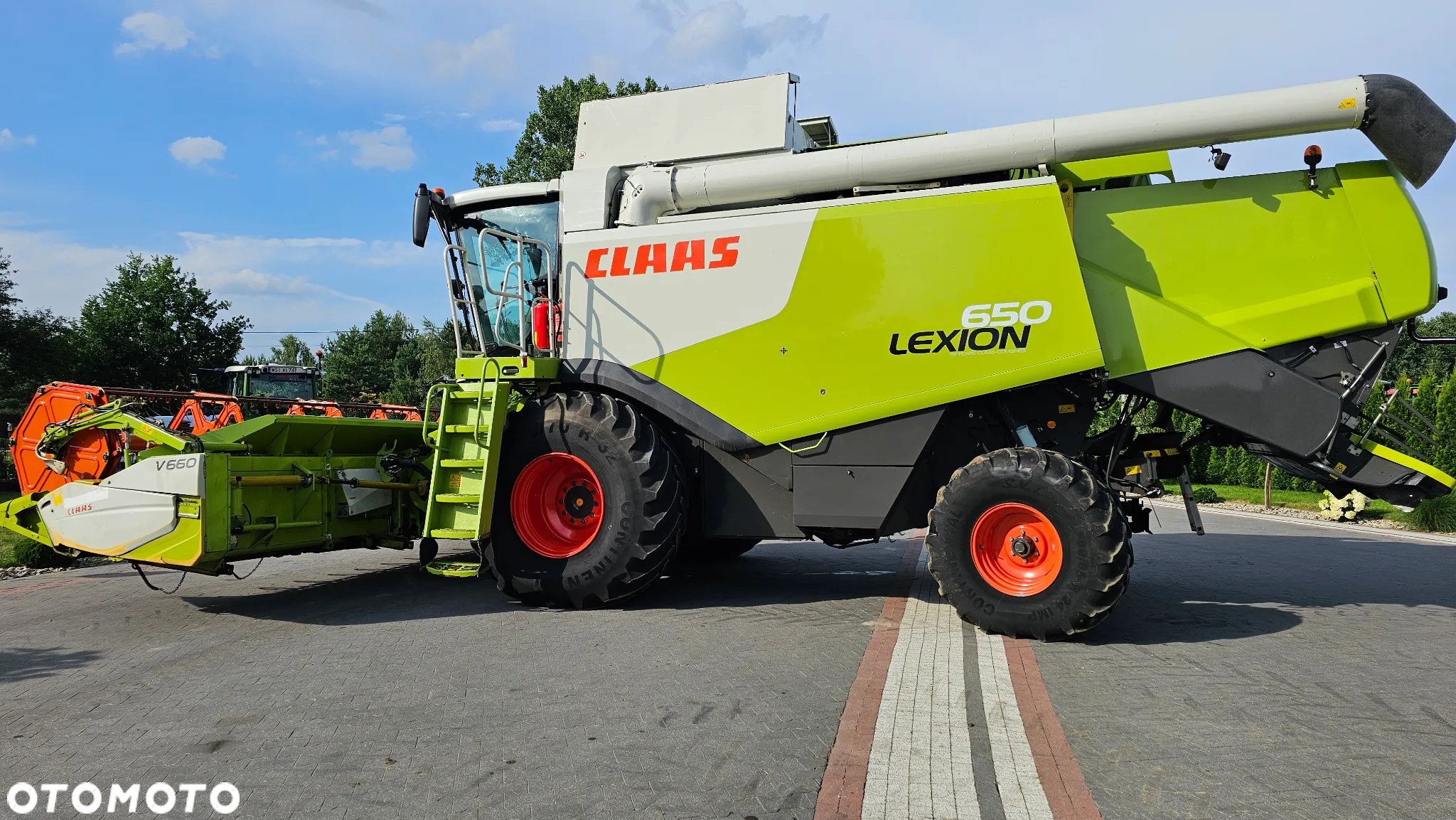 Claas Lexion 650 2011r. V 660 Orginał  Tucano 560  Kombajn do Zboża  Lexion 660 Tucano 450  Tucano 550 Lexion 550 - 12