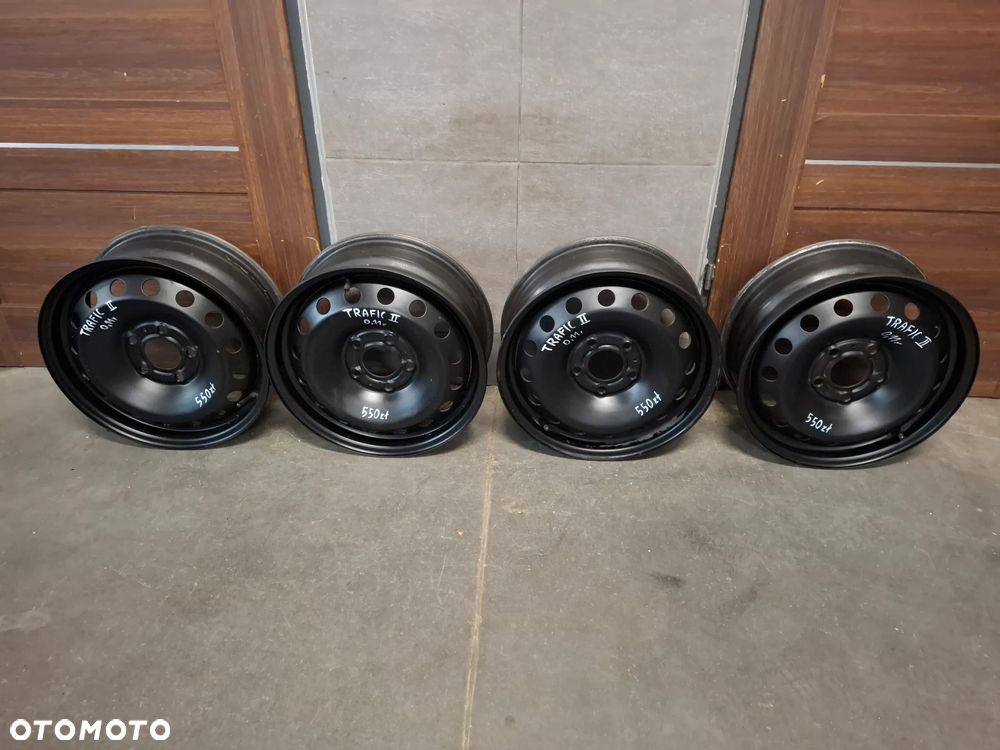 4x Felgi stalowe Renault Trafic II 2011 rok - 1