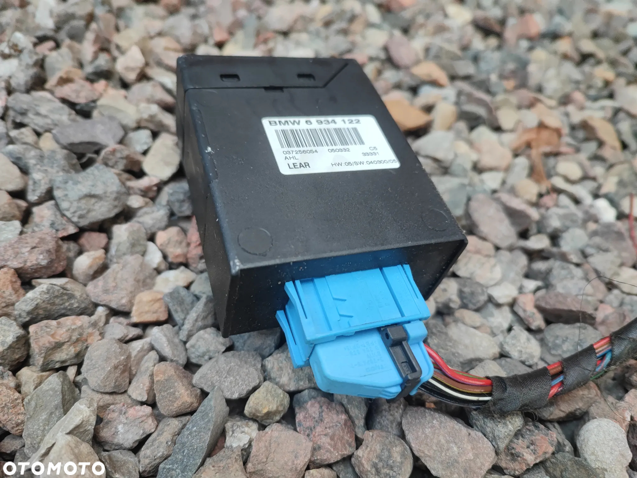 BMW E60 / E61 / E63 / E64 / E66 ORYGINALNY MODUŁ AHL ( MODUŁ DOŚWIETLANIA ZAKRĘTÓW POD XENON SKRĘTNY ) O NR.  61 35 6 934 122 /  61 35 6 934 837 OEM SPRAWNY W 100% - 3