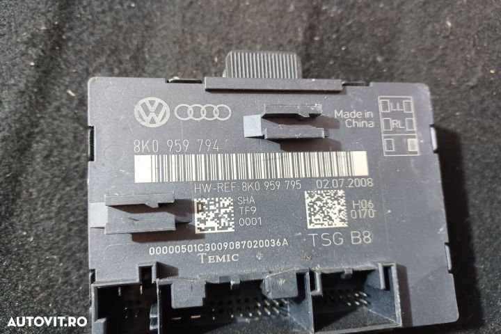 Modul control usa spate dreapta 8K0959794 8K0959794 Audi A4 B8/8K [20 - 3