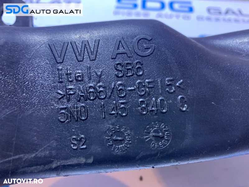 Conducta Furtun Tub Presiune Aer VW Golf 5 2.0 TDI CBDA CBDB 2004 - 2008 Cod 5N0145840C 5N0145840D - 6