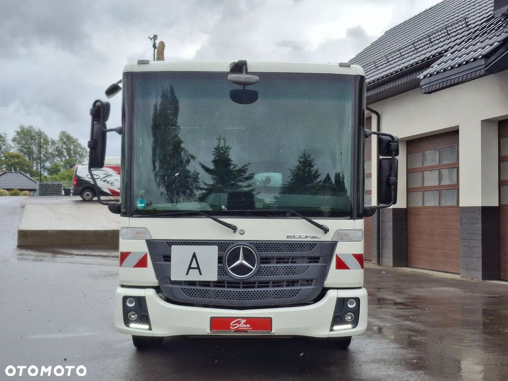 Mercedes-Benz Econic 2630 Śmieciarka Euro 6 FAUN Variopress 522 Zoeller 22m3 3 Osie Tylna Oś Skrętna Zawieszenie Pneumatyczne Centralne Smarowanie Zabudowy - 8
