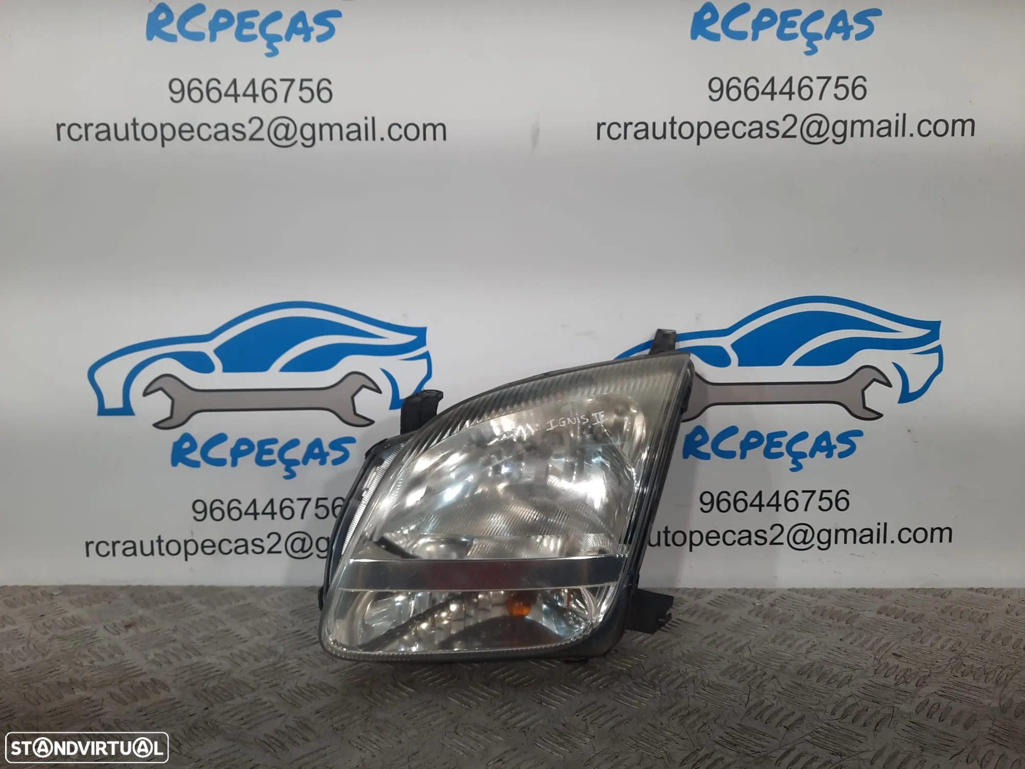 OTICA OTICAS ESQUERDA DIREITA SUZUKI Ignis II 2 OPTICA OPTICAS FAROL FAROIS ORIGINAIS - 8
