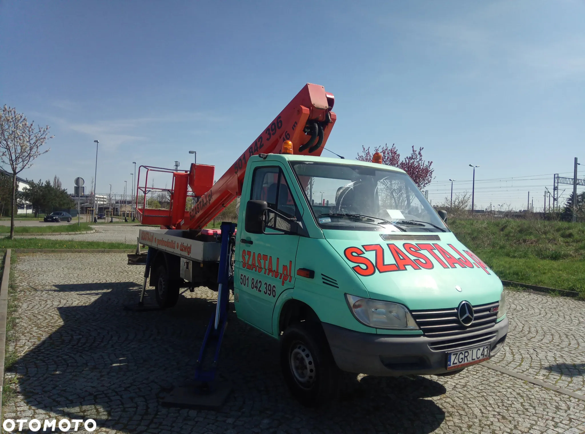 Mercedes-Benz Podnośnik Koszowy GSR 180T 18 m Pełen Hydraulik Jak Wumag Ruthamnn Multitel - 5