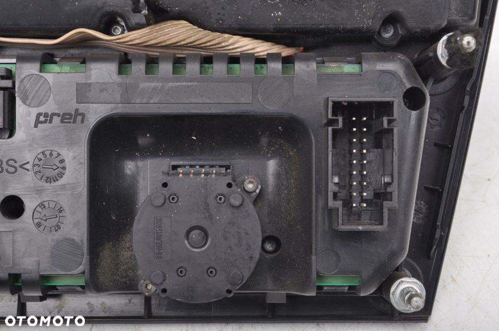 BMW 7 F02 PANEL PRZEŁĄCZNIK KLIMATYZACJI 9212467 - 2