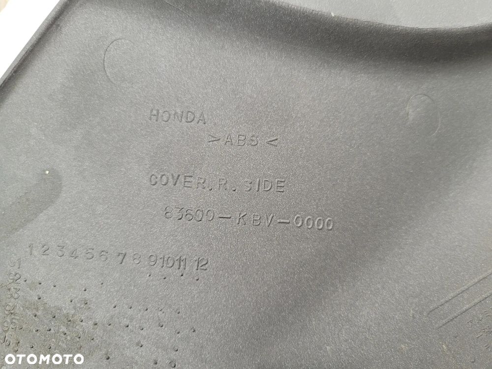 Owiewka, osłona prawa, bok, boczek prawy Honda CB 500 - 13