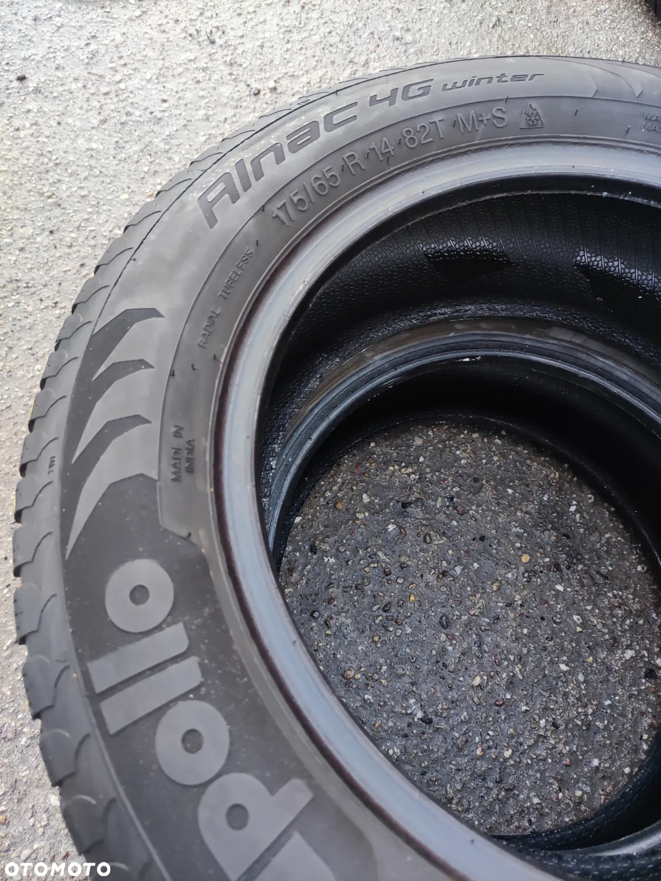 175/65R14 Opony Zimowe Zima Apollo Alnac 4g Winter Legnica ALU-RAD 175/65 5,5mm - 3