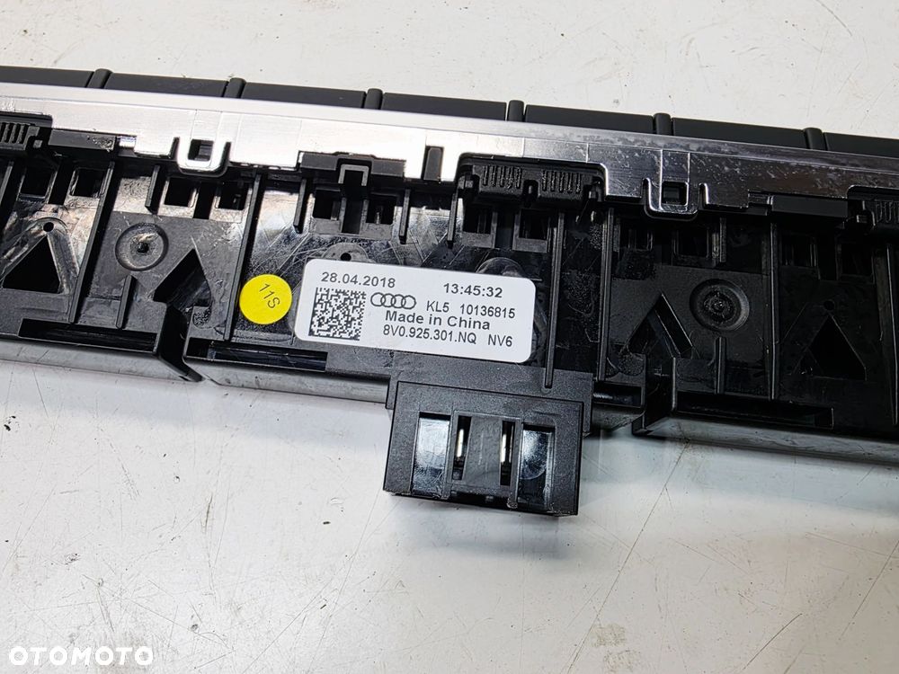 PANEL PRZEŁĄCZNIKÓW ESP AIR BAG AWARYJNE AUDI A3 8V 8V0925301NQ - 5
