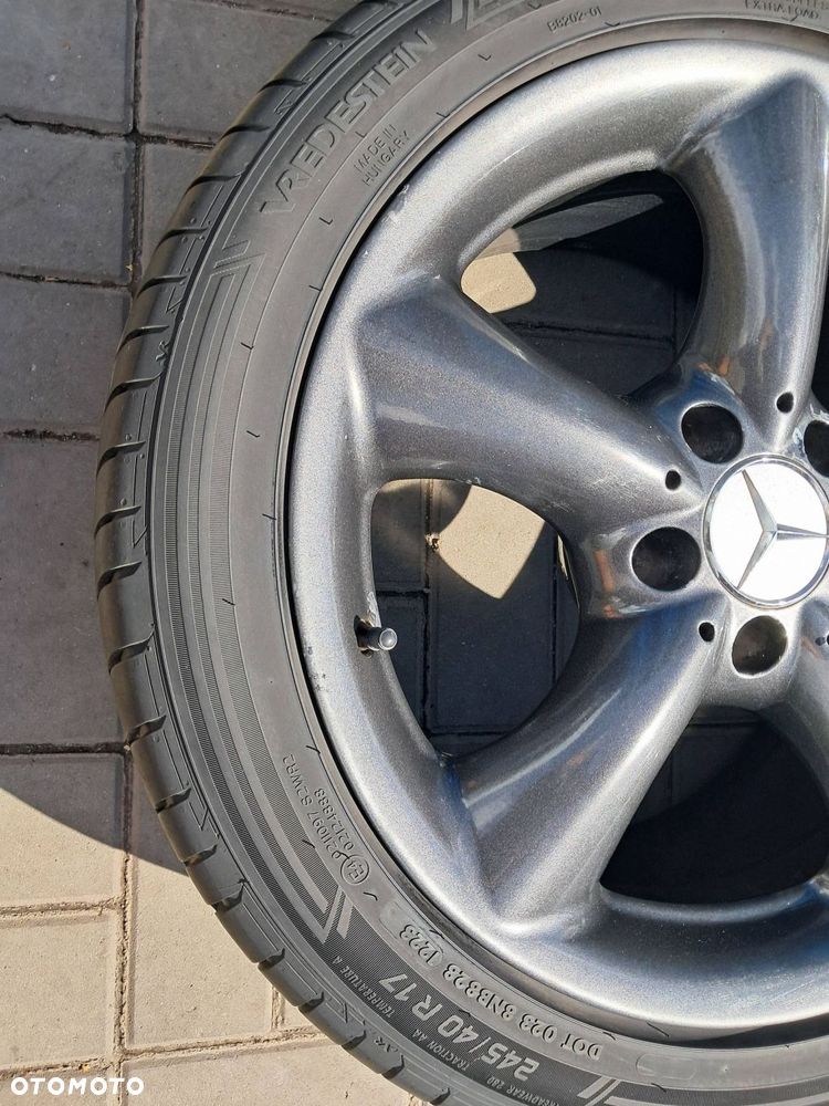 mercedes-benz clk w209 felgi aluminiowe koła lato 17" 5x112 et30 et36 - 3