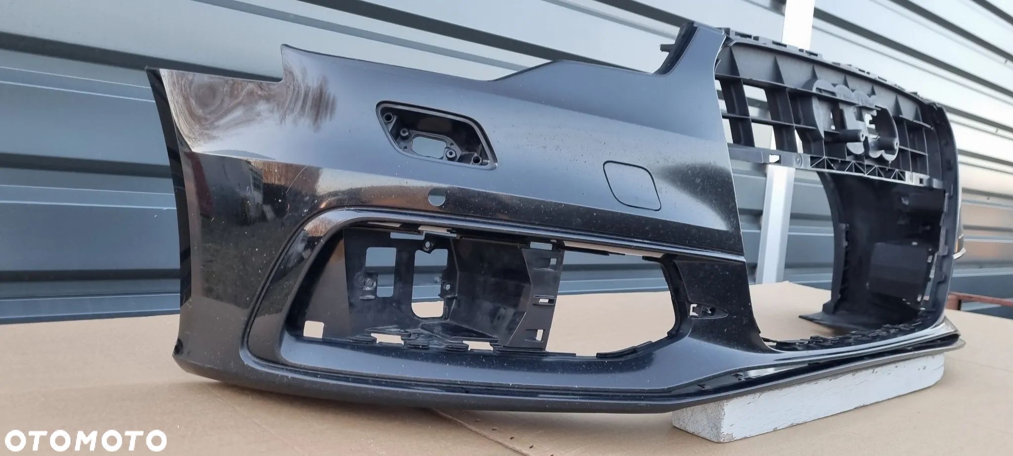 Audi A6 C7 S-LINE 11-14 zderzak przód oryginał MB014 - 3