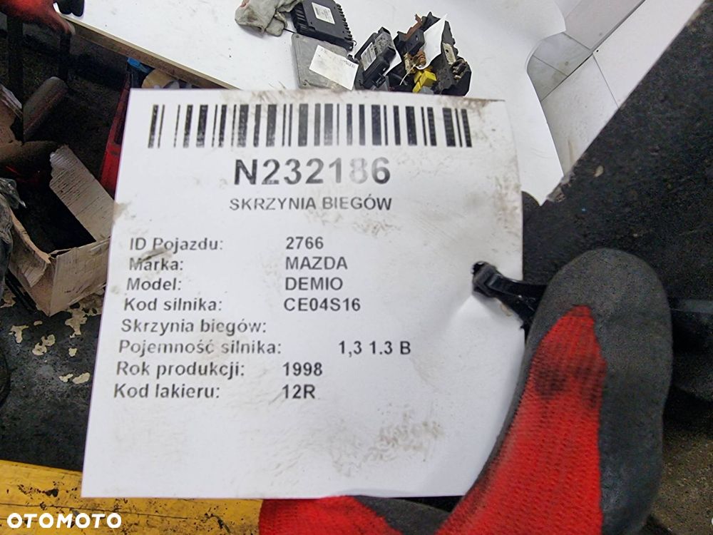 SKRZYNIA BIEGÓW MAZDA DEMIO 1.3 BENZYNA - 2