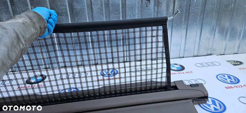 BMW 5 E61 Kombi Roleta kolor jasny brązowy - 10