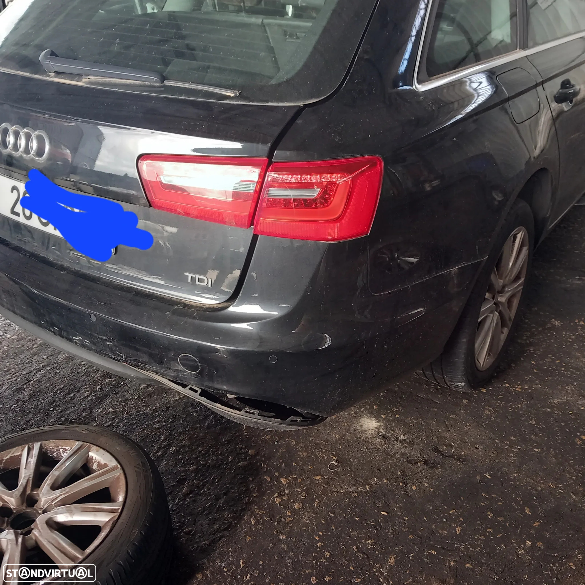Traseira completa audi a6 4G C7 avant - 10
